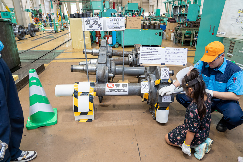 トルクレンチ体験コーナー