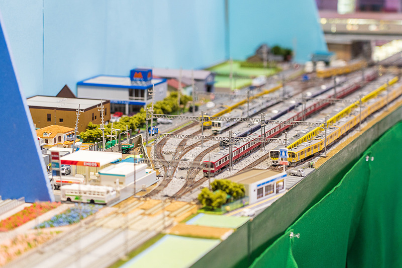 この鉄道模型展示は西武鉄道の社員とそのお仲間による共同展示だそう