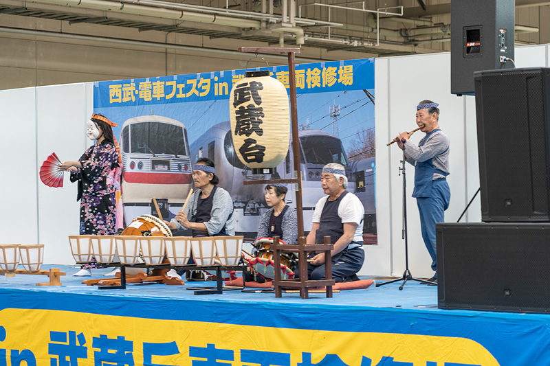 日高市高麗武蔵台囃子連によるお囃子