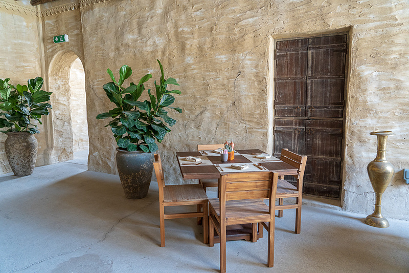 ホテル内に唯一あるレストラン「Saba'a」