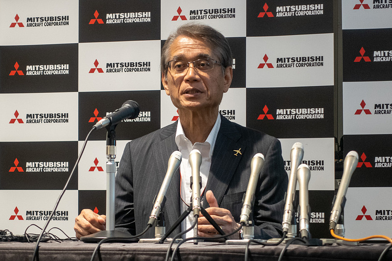 三菱航空機株式会社 代表取締役社長 水谷久和氏