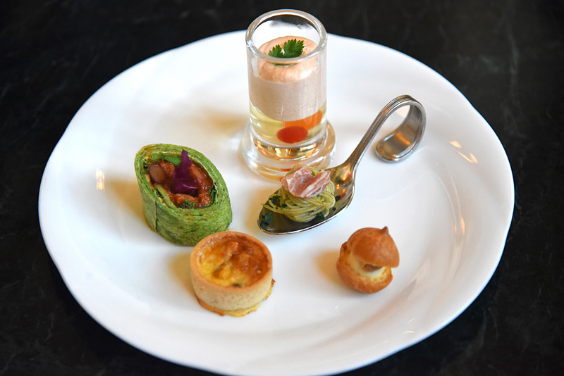 随所に和テイストを盛り込んだ「サンドウィッチ＆オードブル」