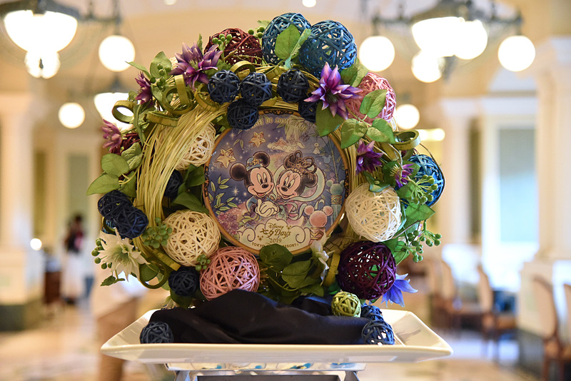 スイーツエリアにはイベントのメインアートを施したデコレーション