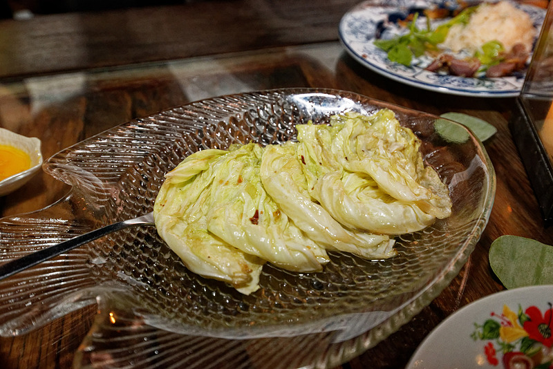 キャベツのナンプラー炒め