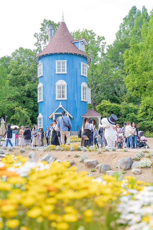 絵本から抜け出たようなムーミン屋敷