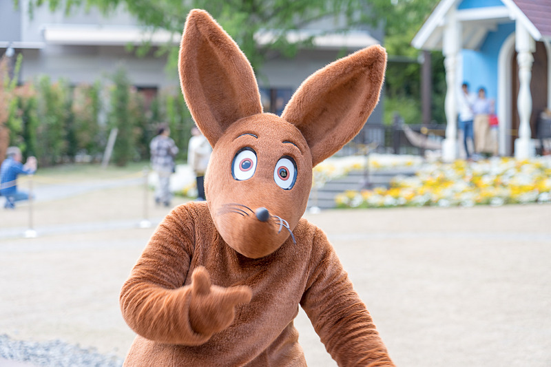 スニフがポーズをとってくれました