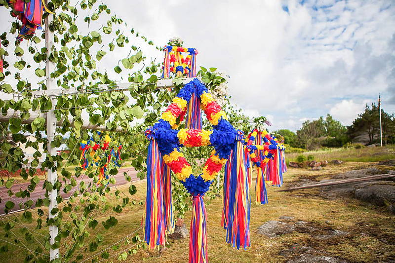 メイポールと七夕のウィッシュカード（願いごと短冊）