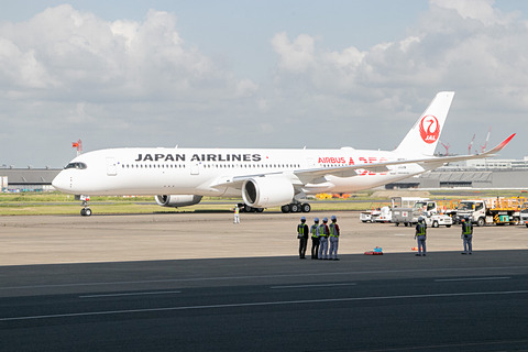 JAL、エアバス A350初号機が日本に到着！ 6月14日7時46分に羽田空港へ