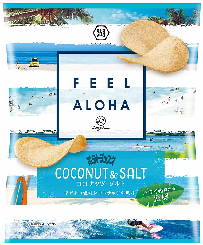 ポテトチップス FEEL ALOHA ココナッツ＆ソルト
