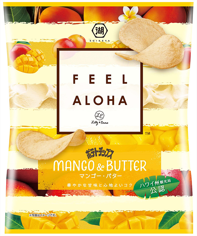 ポテトチップス FEEL ALOHA マンゴー＆バター