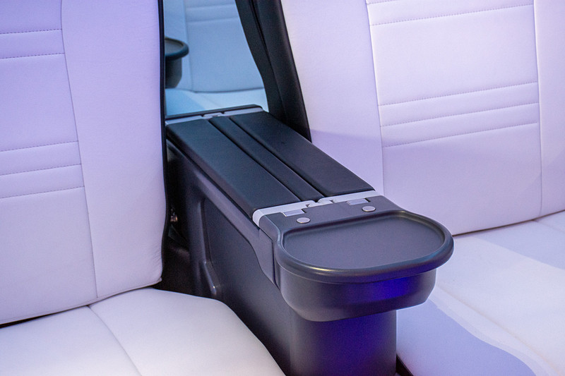 スペースジェット M100のシートモックアップ