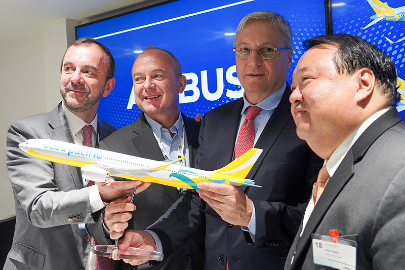 セブ・パシフィック航空が31機のエアバスの航空機の購入契約を締結