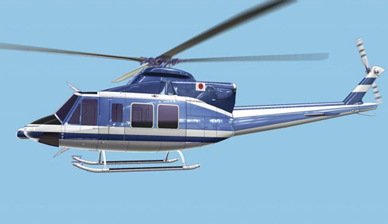 SUBARU BELL 412EPX塗装イメージ