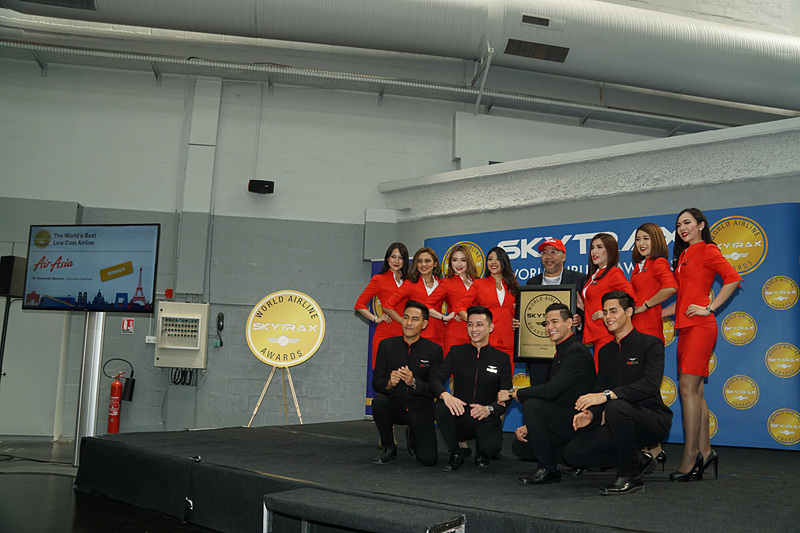 ワールド・ベスト・ローコスト・エアラインを受賞したエアアジア