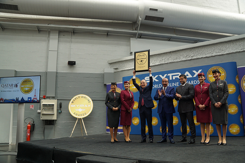 2019年のエアライン・オブ・ザ・イヤーを受賞したカタール航空
