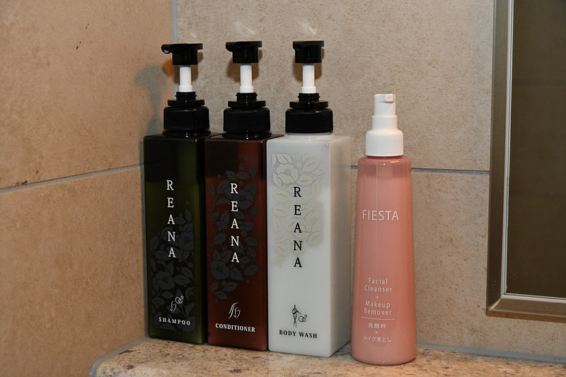 女性用のアメニティ類