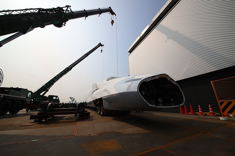 N700系量産先行試作車1号車