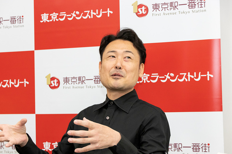 株式会社マーベル 代表取締役 坂井保臣氏。元一般社団法人 日本ラーメン協会副理事長