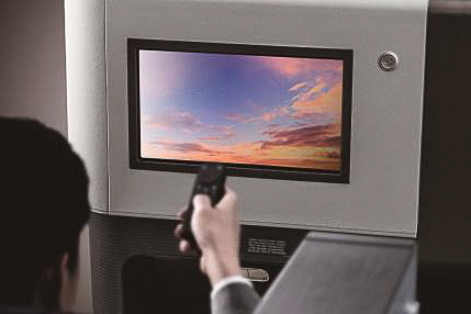 JALのエアバス A350型機の「ファーストクラス」