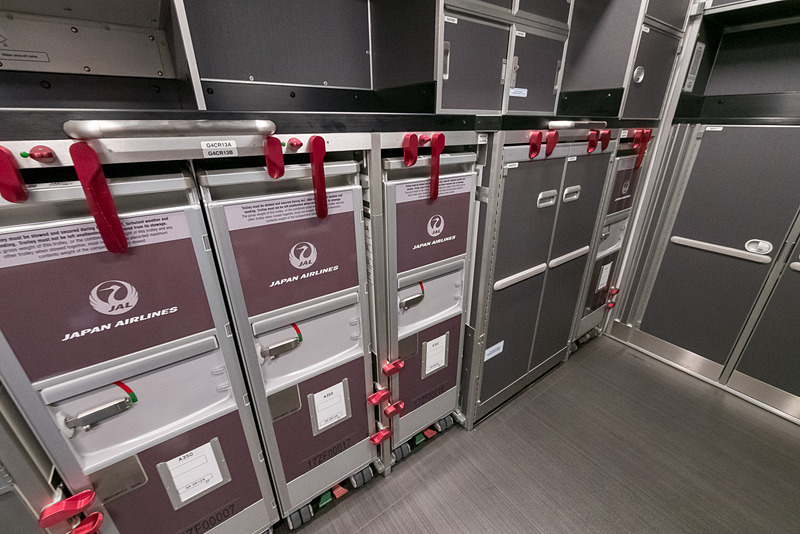 最後部のギャレー