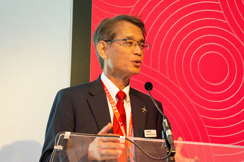 水谷氏の笑顔が印象的な会見となった