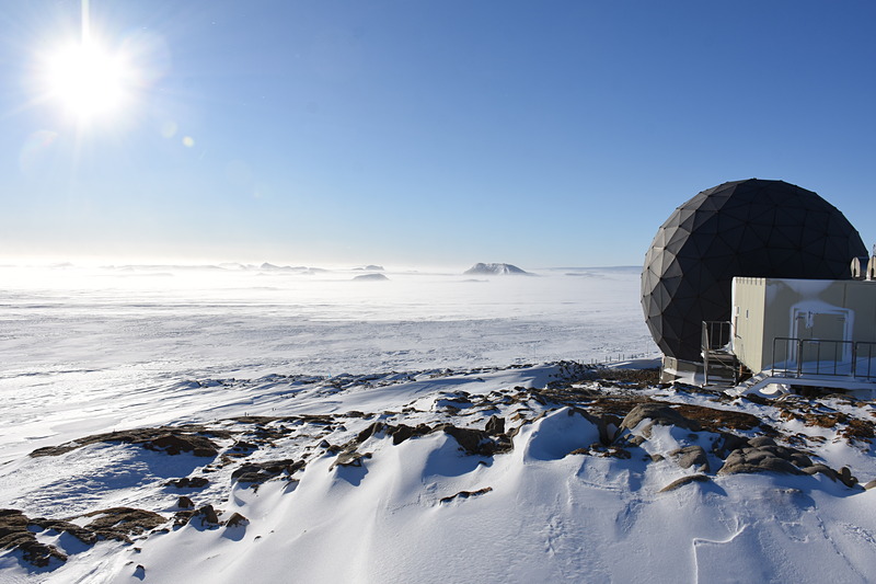 「南極研究所」では南極で働く生物学者を体験（提供：国立極地研究所）
