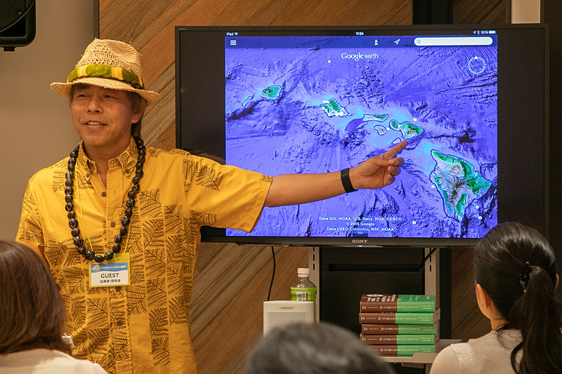初日のワークショップは吉見大介氏による「ハワイスペシャリスト初級検定セミナー」からスタート