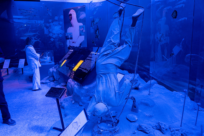 ドバイの海女さん。あ、男性ですね