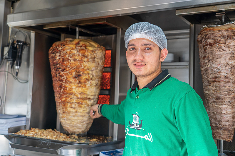 ケバブ屋のイケメン店員さん