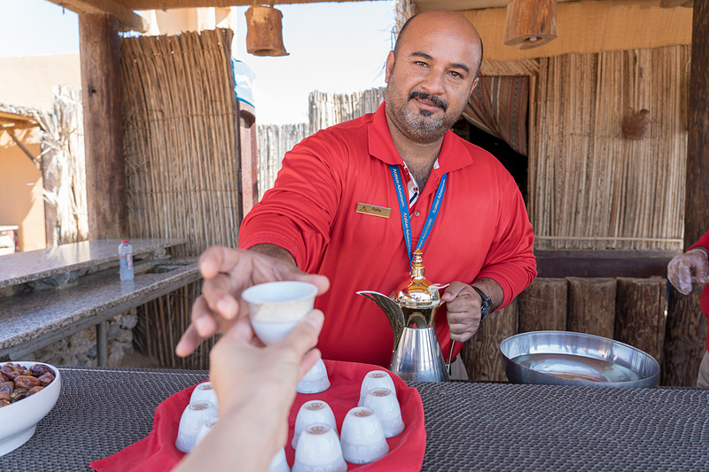 アラビックコーヒーのおもてなし