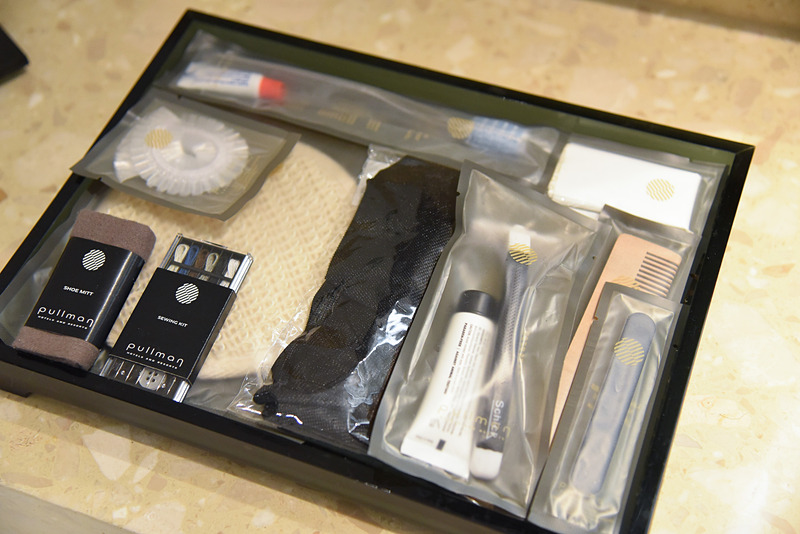 アメニティも豊富に揃えている