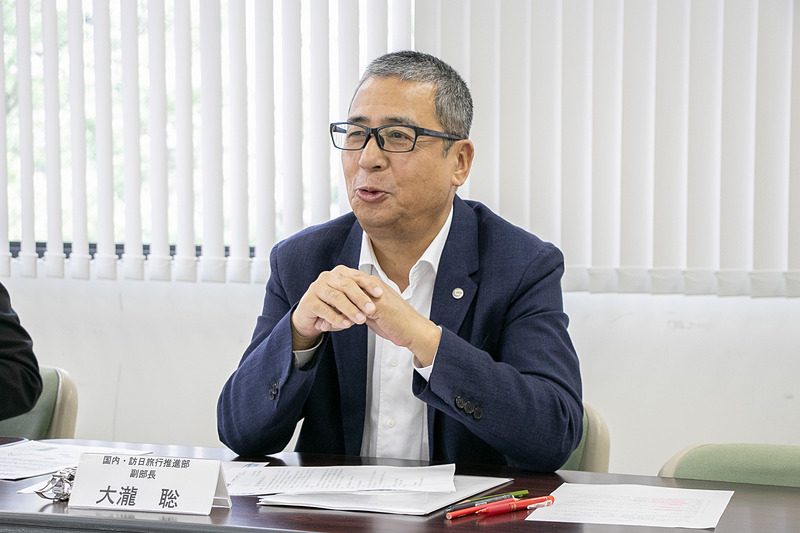 一般社団法人日本旅行業協会 国内・訪日旅行推進部 副部長 大瀧聡氏