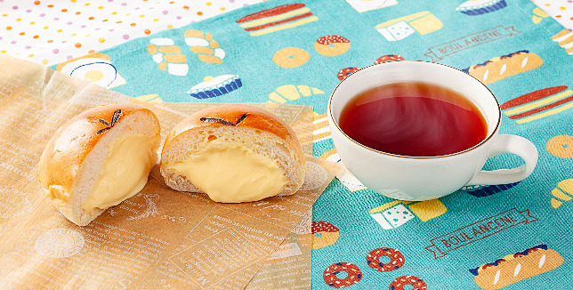 クリームパンセット（紅茶セット）