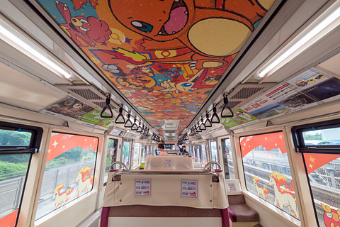 東京モノレール、ポケモンと一緒に車窓を楽しめる「ポケモンモノレール