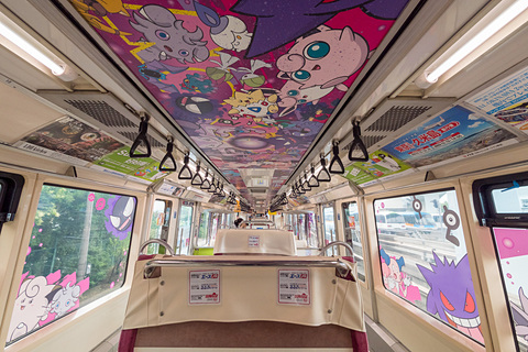 東京モノレール、ポケモンと一緒に車窓を楽しめる「ポケモンモノレール