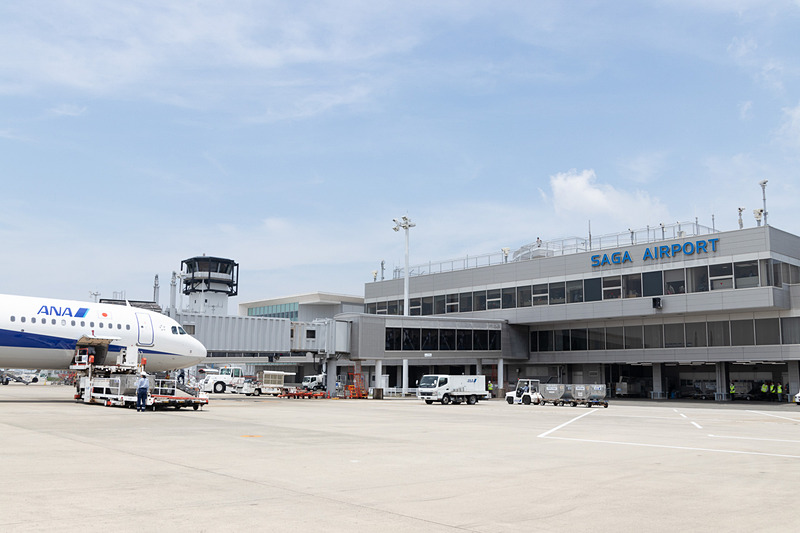 ANAグループが先進技術を「試す」「集める」「繋げる」イノベーションモデルとして位置付けている佐賀空港