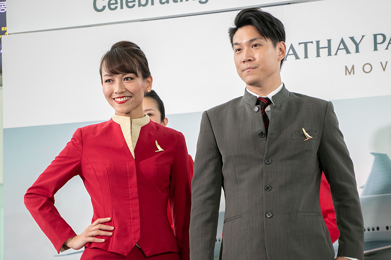 キャセイパシフィック航空は日本就航60周年の記念セレモニーを羽田空港で開催した