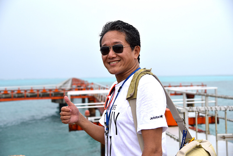 講師を務めた航空写真家のチャーリィ古庄氏