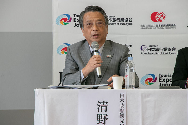 日本政府観光局 理事長 清野智氏