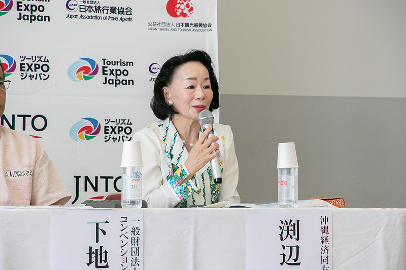 沖縄経済同友会 代表幹事 渕辺美紀氏
