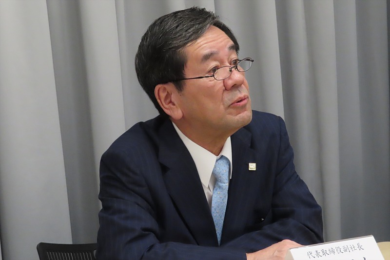 代表取締役副社長の各務正人氏