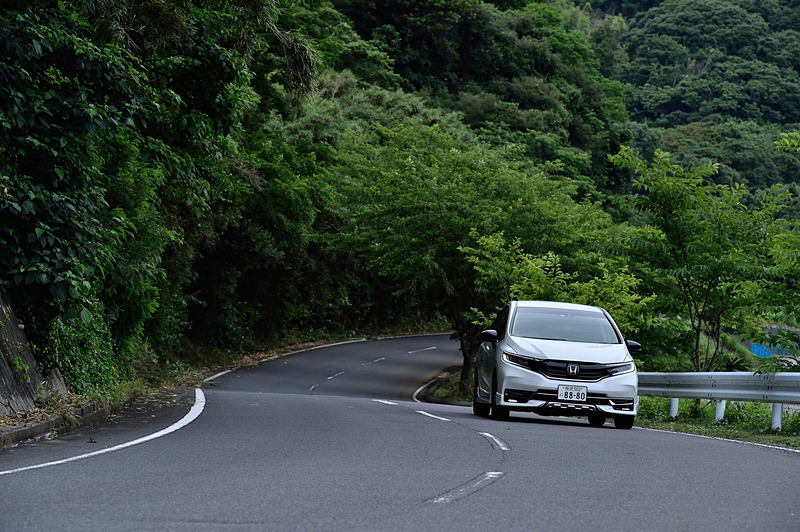 ランチを食べた場所からちょっと移動。新緑に癒されつつ、スタッフお勧めのスポットを目指す