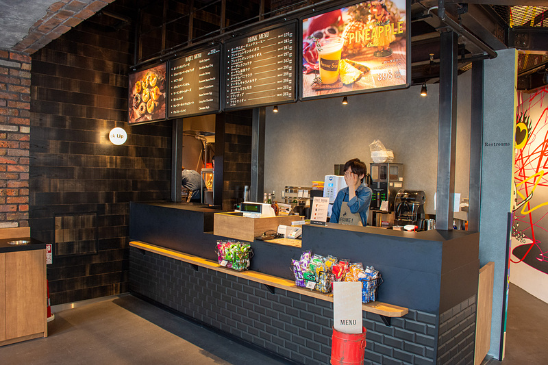 カフェカウンター