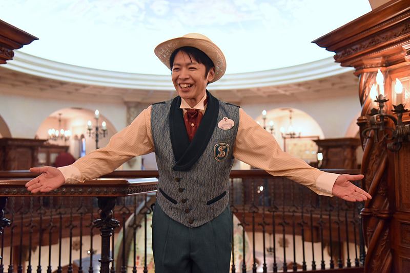 「S.E.A.」の広報官・空田飛造氏が博物館内を案内してくれることになった