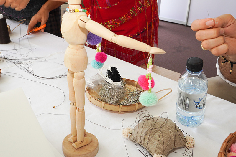 小物製作にチャレンジするコーナー