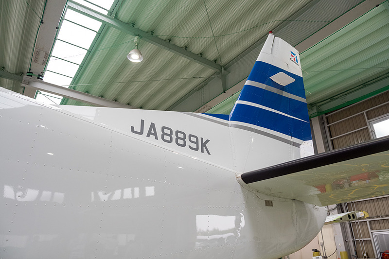 登録記号「JA889K」の機体を使用