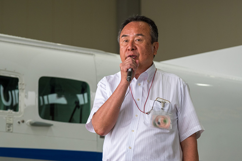 共立航空撮影株式会社 代表取締役社長 平武俊氏