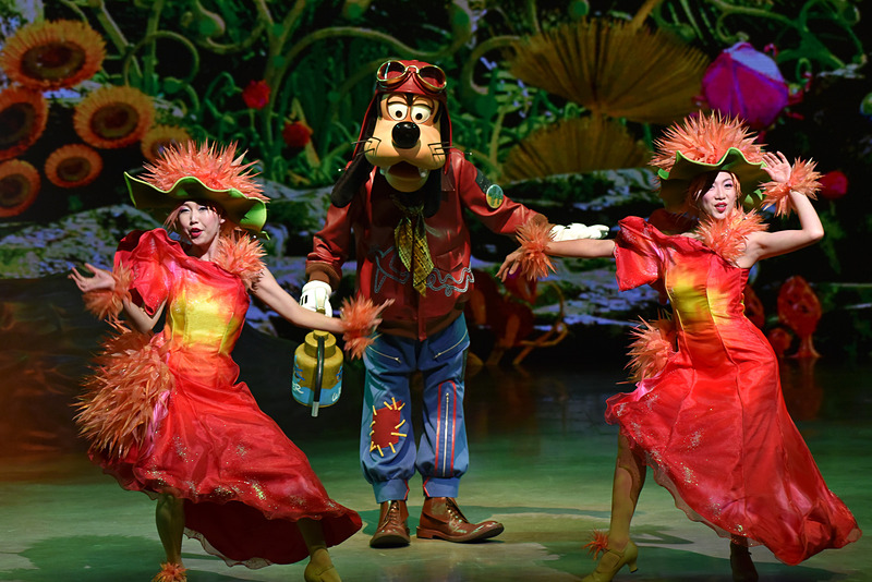 グーフィーの心に共鳴した植物たちとダンスで大盛り上がりに