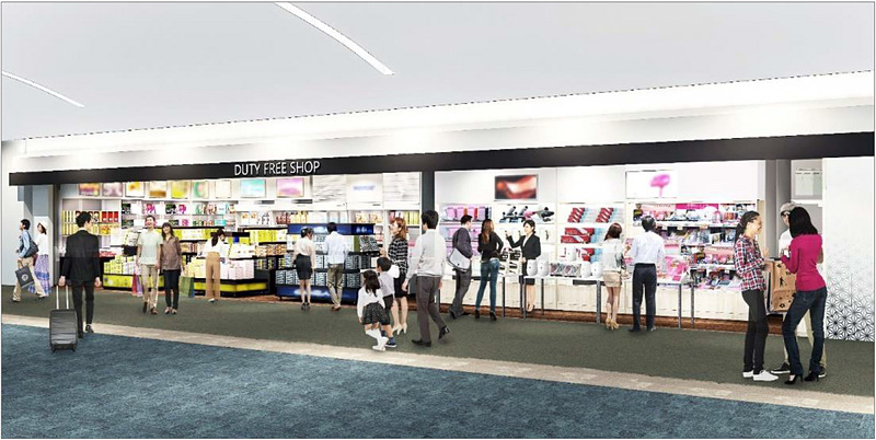 北側エリア免税店