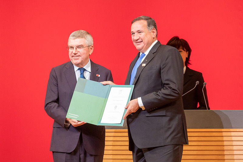 ギリシャ オリンピック委員会会長 スピロス・カプラロス氏